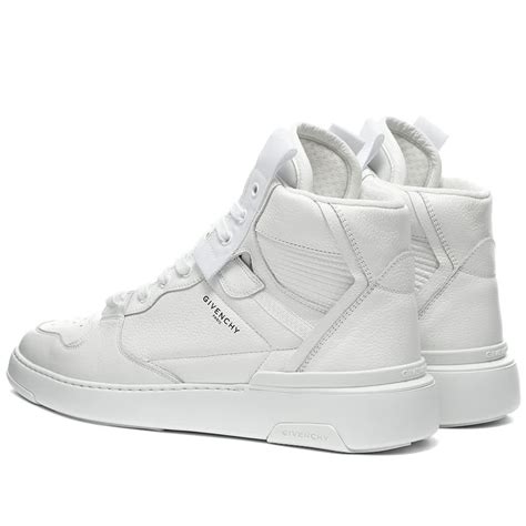 givenchy white sneaker|givenchy wing high top sneakers.